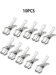 10pcs/5pcs/1pc Large Balloon Arch Clips - Heavy Duty 3.5 Inch Clear Plastic Spring Clips With Ergonomic Handles And Sturdy Bases, Suitable For Balloon Arch Kits, Birthday Decorations, Crafts, Woodworking, Photography Studios, Craft Supplies - Multicolor - View 23