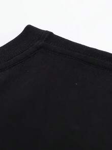 Men T-Shirts - 黑色 - 查看 3