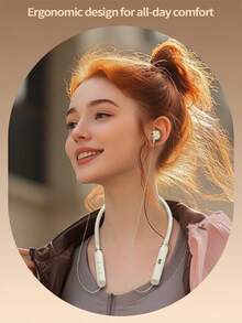Acer Neckband Bluetooth Earphones | Bluetooth 5.3 High-Quality Audio, Extra-Long Battery Life + Noise Cancelling, Compatible With Various Smartphones - View 5