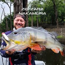 Zig Zarinha 80 Nelson Nakamura 8cm 9g Artificial Fishing Lure For Peacock Bass, Traíra, And Dorado. - COR-118 - View 3