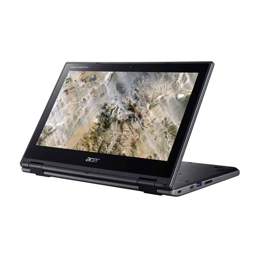 Scratch And Dent Refurbished - Acer Chromebook Spin 311 R721T-62ZQ 2in1 11.6" 4GB 32GB EMMC AMD A6-9220C 1.8GHz ChromeOS, Black - 查看 1