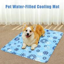 1个宠物降温垫，夏季宠物降温垫，注水式降温垫，适用于犬猫，无需用电，适合中小型宠物夏季睡眠和休息 - 彩色 - 查看 6