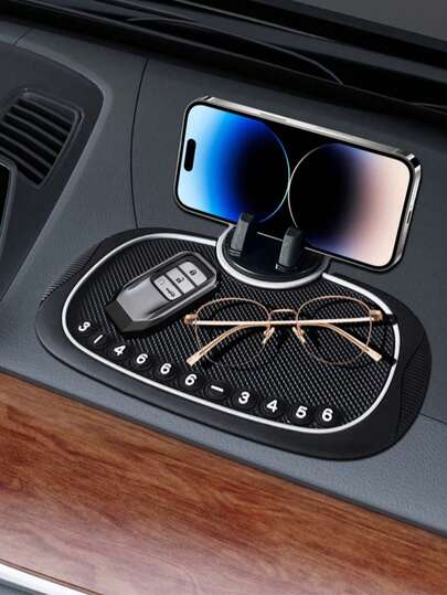 通用防滑汽车仪表盘垫，防滑车载手机支架垫，适用于和安卓智能手机