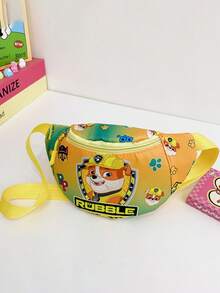 1 chiếc túi đeo hông thời trang in hình hoạt hình Paw Patrol, túi đeo vai đơn giản, túi đeo chéo dễ thương thích hợp cho du lịch và đi làm. - Nhiều màu - Xem 10