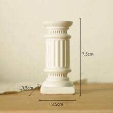 Roman Pillar Greek Column Statue Candle Holder Resin Figurine Home Desktop Decor Ornament Photography Prop Architectural Detail - Multicolor - View 16