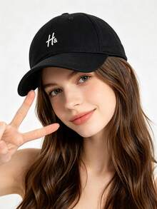 1pc Unisex Baseball Cap, Large Head Circumference, Compact Design, Versatile, Student Style, Sun Protection - Multicolor - View 4