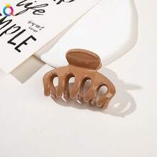 4 chiếc/1 chiếc Kẹp tóc nhựa bóng mượt màu đen trắng hồng nâu cỡ trung bình 6cm/2.36in, kiểu càng cua nhẹ, thời trang, đa năng, cao cấp, thanh lịch, đơn giản, tối giản, màu trơn, phụ kiện tóc phù hợp cho đi chơi hàng ngày, tiệc tùng, đi làm, kỳ nghỉ, rửa mặt, tắm, trang điểm, phối đồ, phụ kiện trang sức, mũ đội đầu, trang phục mùa hè. - Nhiều màu - Xem 7