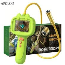 Borescope Camera With Light For Kids | STEM Science Educational Toy For 4 5 6 7 8 9 10 12 Years Old Boys & Girls | Birthday Gift For Outdoor Adventures & Nature Discovery (Yellow) - Green - View 8