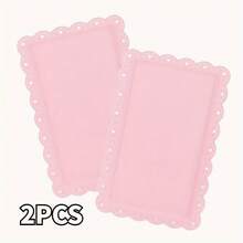 4/3/2/1pc European Rectangular Cupcake Snack Fruit Tray Cake Dessert Plastic Display Tray Multifunctional Household Fruit Food Display Tray Cupcake Display Rack Thanksgiving Wedding Birthday Party Desktop Decoration Tray Kitchen Tools - Multicolor - View 9