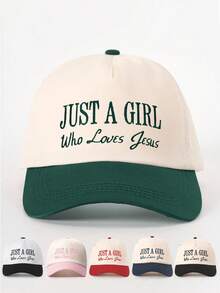 1pc Embroidered "IRISH GOODBYE" Colorblock Baseball Cap, Adjustable Casual Sun Hat For Spring/Autumn Travel, Versatile Sunscreen Hat, Y2K Style For Youth,Summer,Beach - Baseball Cap - View 15