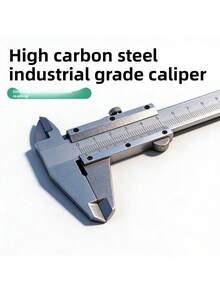 Thước kẹp Vernier bằng thép không gỉ 0-150mm - Thước đo micromet cầm tay, trượt mượt mà, bền và dễ sử dụng, thích hợp cho công nghiệp, cơ khí, chế tác trang sức, không cần nguồn điện, kỹ thuật chính xác và thủ công mỹ nghệ. - A - Xem 10