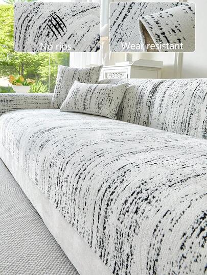 1 chiếc vỏ đệm sofa nhung mềm mại, thoải mái, kiểu dáng hiện đại tối giản, chống trượt, dùng được cả bốn mùa, chống bụi và có thể giặt được, mềm mại, bền màu, thân thiện với thú cưng, phù hợp cho phòng ngủ, văn phòng, phòng khách, sofa chữ L và sofa 1/2/3/4 chỗ ngồi.