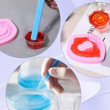 Bộ 50/100 cốc nhựa đựng đồ, cốc trộn trong suốt, cốc đong đa năng, dùng để trộn sơn, nhựa epoxy UV, làm đồ trang sức, đồ thủ công mỹ nghệ từ nhựa DIY. - Nhiều màu - Xem 5