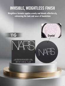 Nars 光感反射散粉 #Crystal (極淺至淺色) 11g/0.38 Oz | 透亮遮瑕 | 瑩亮妝效 | 不致痘、不堵塞毛孔 | 適合所有膚質 | 無反光 | 長效持妝 | 控油不卡粉 - Crystal - 查看 11