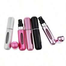 1pcs 5ml Mini Refillable Perfume Bottle With Spray Scent Pump Empty Cosmetic Container Atomizer Bottle For Travel Tool - Mix Colors - View 9