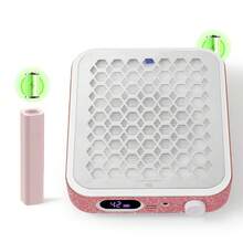 Christine Shelly Professional Nail Dust Collector With Reusable Filter With Handheld UV Light For Gel Nails,A Combination Of A Nail Vacuum Cleaner And A Handheld Nail Lamp,Two-Piece Set,Suitable For Professional Nail Salons - 美規A型插(110-127V) - 查看 8