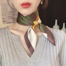 Women Bandana & Square Scarves - 70cm Chain [yellow] - View 11