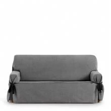 Kiva Universal 2-Seater Sofa Cover, One-Piece Design With Tie Fastening, Various Colors Available - Sofa Cover With 4 Firm Fastening Points - 格里斯米德 - 查看 3