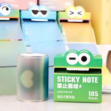 1张渐变色拉出式透明珠光便签本，高美感考试错误标记贴纸（学生适用） - 均碼 - 查看 4