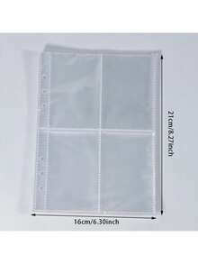 Sổ tay bìa cứng A5 có khóa kéo, bìa kim tuyến, sổ Bullet Journal kèm 10 trang PVC trong suốt có thể thay thế, văn phòng phẩm dành cho học sinh. - Nhiều màu - Xem 6