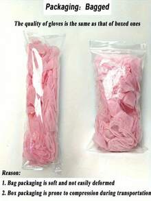 50 chiếc/gói Găng tay nitrile dùng một lần màu hồng chất lượng cao, bền, chống thấm nước, thích hợp cho nhà bếp, rửa chén, lau dọn, xăm hình, thẩm mỹ viện, nhuộm tóc, khách sạn, chăm sóc thú cưng, dọn dẹp nhà cửa và các công dụng thiết yếu khác. - hồng - Xem 7