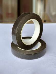1/3 Roll Brown Floral Tape, Suitable For Bouquet Packaging, Green Paper Tape, Suitable For Artificial Flowers And Plant Stems, DIY Crafts And Decoration, Colored Floral Stem Tape, Adhesive Tape, Non-Magnetic - Brown - View 9