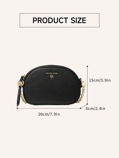  Bolso bandolera pequeño con logo de Michael Kors Jet Set Charm para mujer, un regalo de moda y multiusos para vacaciones, esencial elegante y casual para cualquier ocasión