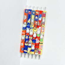 Hasbro 可爱兔子造型可伸缩中性笔，0.5mm黑色墨水，学生可爱卡通文具 - 隨機款式 - 查看 3