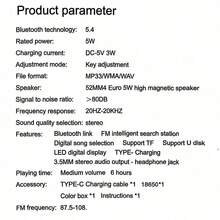 Portable FM Radio With LCD Display, USB-C Port, Clear Speaker And Headphone Jack, Suitable For Smartphones/Tablets/IPods, Ideal For Walking, Fitness, Outdoor Activities - Real-Time FM/No AM Tuner - 1200mAh Battery - 黑色 - 查看 8