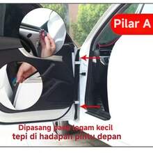 Dải bịt kín trụ A ô tô đa năng, dải bịt kín tự dính, gioăng cửa ô tô, dải bịt kín cửa đa năng, chống bụi, cách âm, băng keo gioăng giảm chấn, phụ kiện trám kín tự dính - vị trí cửa trước của xe - Xem 5
