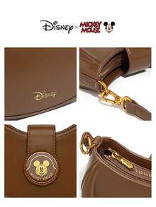 Disney 迪士尼官方授权米奇卡通印花单肩包 - 休闲时尚斜挎包，生日礼物 - 彩色 - 查看 12
