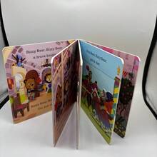 Durable 3D Flip Learning Card Book, Foldable Inner Pages, Suitable For Home Reading Story Time, Cognitive Enlightenment And Language Development, Halloween Christmas Gift, Science Education - 彩色 - 查看 7