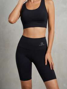 1/3 Pairs Women's Summer Anti-Glare Safety Shorts, Slim-Fit Bermuda Shorts And Seamless Yoga/Cycling Underwear, Suitable For Outdoor Wear - Black - View 1