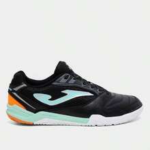 Chuteira De Futsal Joma Dribling Original + Nf - Preto/Azul - Visão 11
