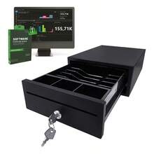 Cajón Chico para Punto de  – 5 Compartimentos para Billetes y 3 para Monedas – Diseño Slim - por defecto - Ver 10