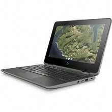 Scratch And Dent Refurbished - HP Chromebook X360 G2 EE 2in1 11.6" 4GB 32GB SSD Celeron N4000 1.1GHz ChromeOS, Gray - Xem 2