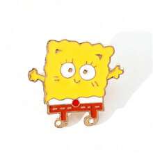 SpongeBob SquarePants Bộ 1/4 ghim cài áo hình nhân vật hoạt hình kinh điển SquarePants, ghim cài áo Sandy Cheeks độc đáo, huy hiệu kim loại tráng men, phụ kiện ba lô, quần áo, quà tặng. - Một kích thước - Xem 16
