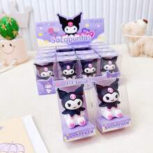 SANRIO 3D卡通造型学生用削笔器，迷你便携削笔器，超级易用，可爱学习用品，学生文具奖品 - C - 查看 3