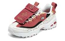 Skechers D'LITES Cny 'White' Women's White, Blue And Red - White, Blue, Red - View 3