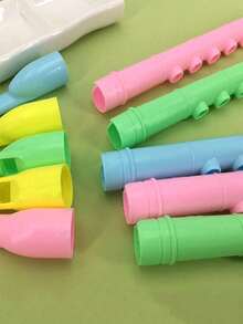 1/10/20 Kazoos, Flautas e Clarinetes de Festa, Cores Aleatórias. Itens Essenciais para Festas de Camping ao Ar Livre, Jogos e Atividades Interativas (Cores e Estilos Aleatórios). - Multicolorido - Visão 10