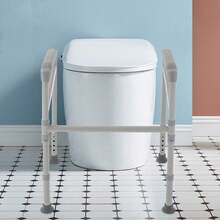 SENDERPICK Bathroom Seat Frame Handicap Disabed Toilet Safety Support Bar Hand Rail - Toilet Standing Aid - View 7