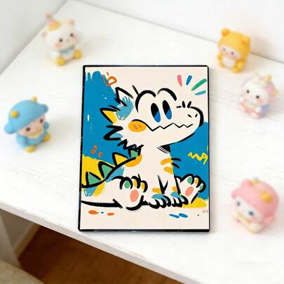 涂鸦风格恐龙笔记本