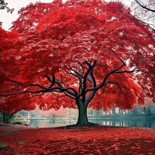 Árbol de arce rojo japonés para plantar (Rubrum) para jardín. - 50 unidades - Ver 3