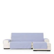 Kiva Universal And Versatile Extra Right Chaise Lounge Sofa Cover, Various Colors Available – Easy To Fit Protective Chaise Lounge Sofa Cover For Backrest, Seat And Arms - Azul Silver - View 3