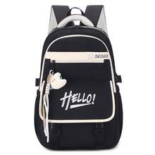 Large Capacity Multi-Layer Backpack, Lightweight Travel Bag For Middle/High School & College Students, Backpack With Cute Moon Pendant, Multi-Pocket Multi-Function Backpack - Multicolor - View 14