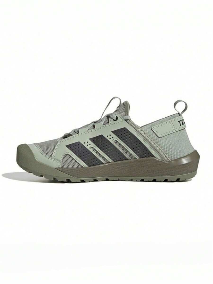 Adidas Unisex New Outdoor Sports Trekking Shoes - Green - View 1