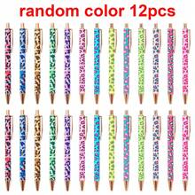 New Arrival Hot Stamping Ballpoint Pen, Creative Cute Girl Leopard Print Design, Pressurized Metal Body, Multi-Color Refill 1.0mm, Leopard Print Series - Multicolor - View 14
