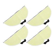 4 Pcs Vacuum Mop Replacement Pads Fiber Reusable Washable Super Absorbent Robot Vacuum Mop For Shark RV2001WD RV2002WD,Robot Vacuum Cleaner, Robot Floor Cleaner, Robotic Floor Cleaning Accessories, Easy Installation - View 11