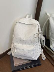 星形图案背包 | 可爱学院风旅行日常背包 - A - 查看 2