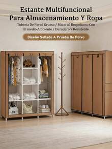 Portable Closets - Brown - View 13